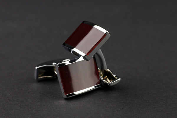 Set cadou barbati Quinque Burgundia