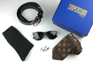 Set cadou barbati Quinque Nero