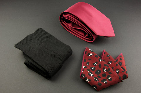 Set cadou barbati Tres Rubrum