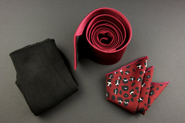Set cadou barbati Tres Rubrum