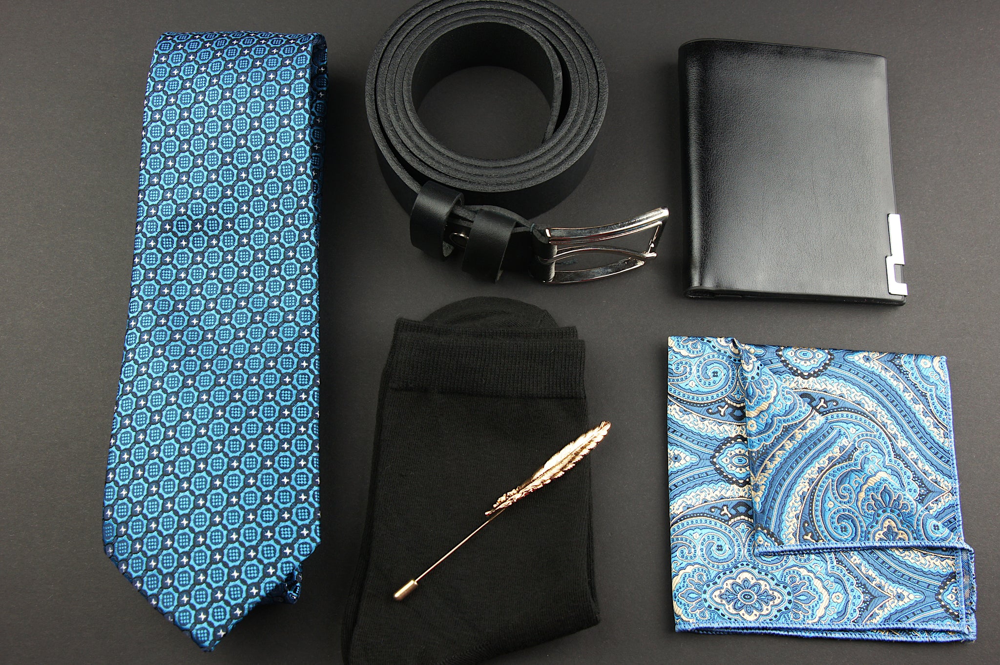 Set cadou barbati Sei Caeruleus