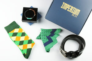 Set cadou barbati Quattuor Viridi