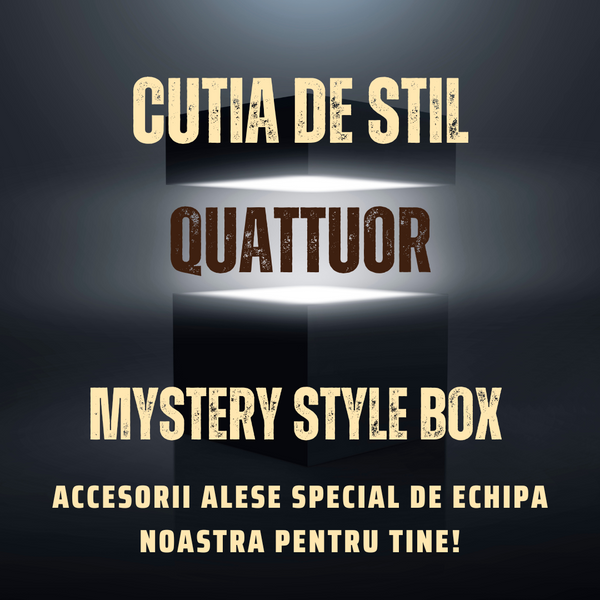 Mystery Style Box Abonament Lunar Quattuor Set Accesorii pentru Barbati