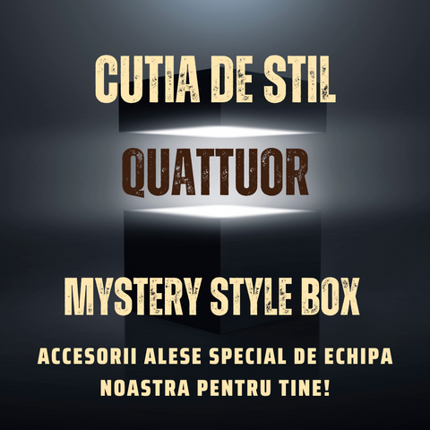 Mystery Style Box Abonament Lunar Quattuor Set Accesorii pentru Barbati