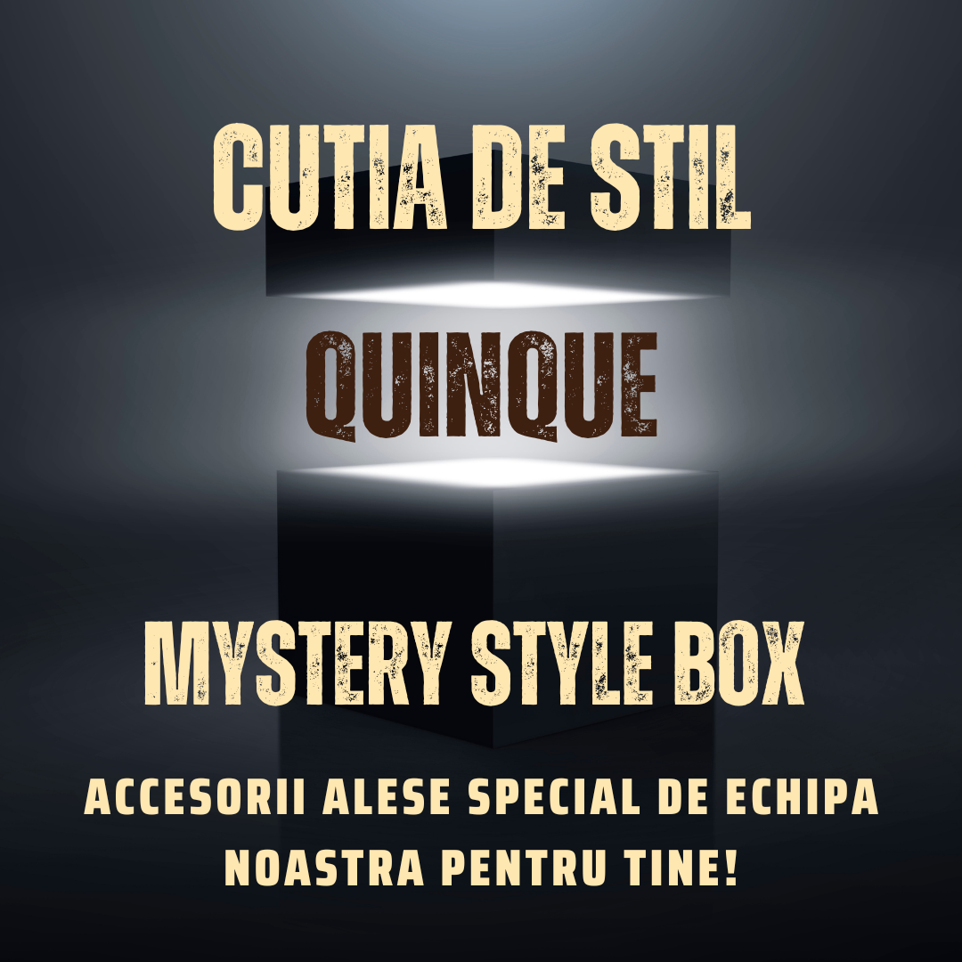 Mystery Style Box Abonament Lunar Quinque Set Accesorii pentru Barbati