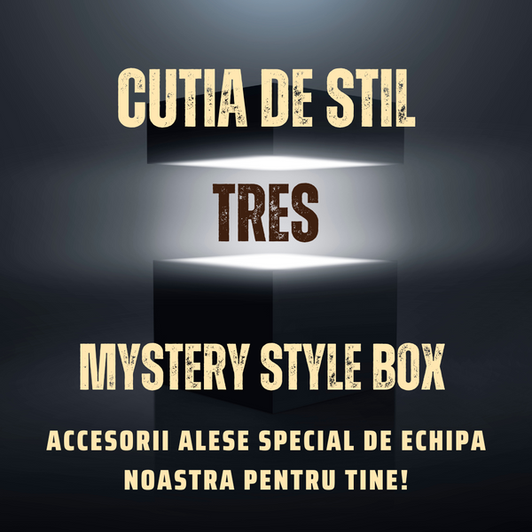 Mystery Style Box Abonament Lunar Tres Set Accesorii pentru Barbati