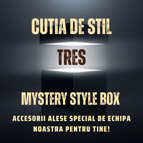 Mystery Style Box Abonament Lunar Tres Set Accesorii pentru Barbati